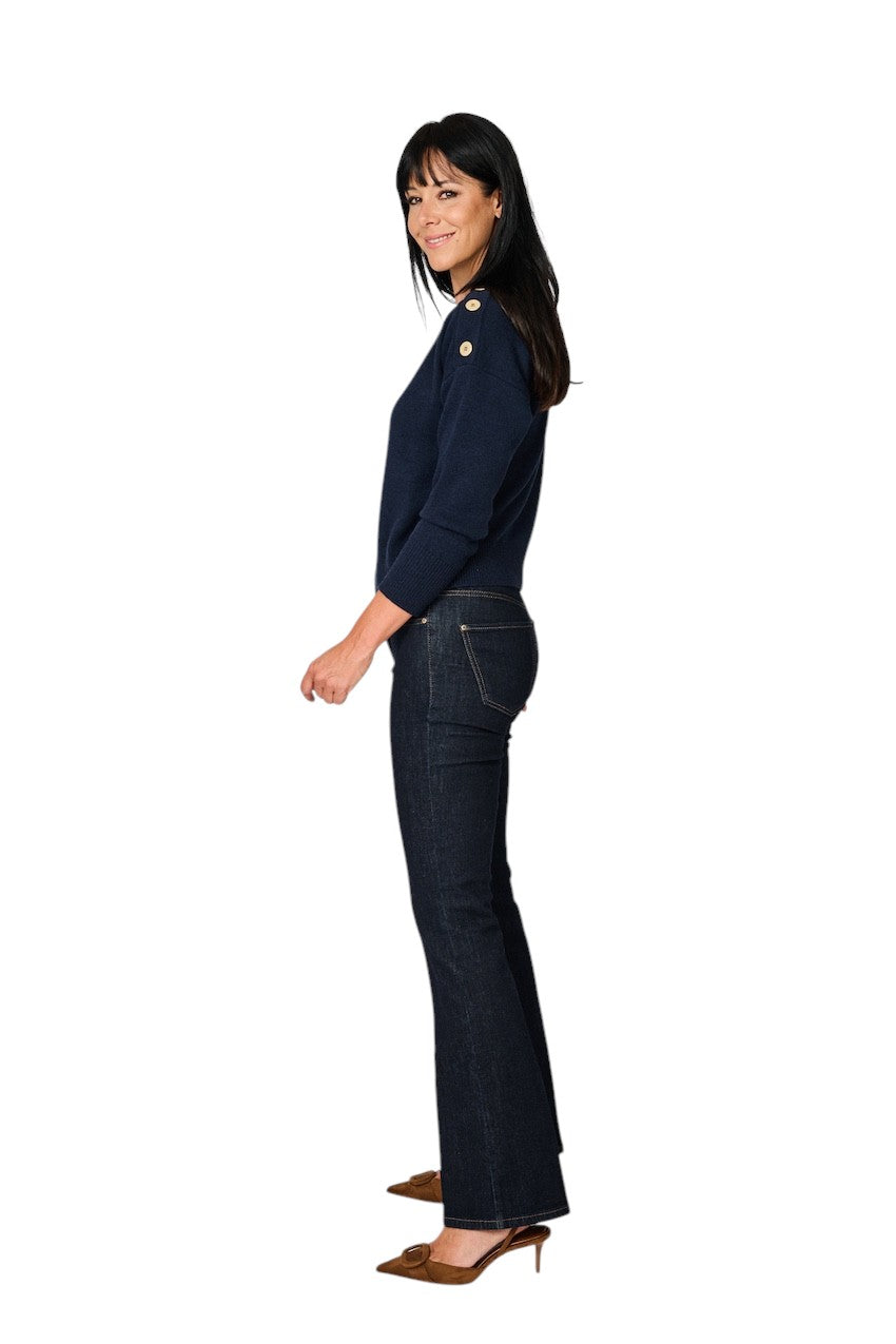 Cambio jeans dames denim Paris Flared  0012-99 5006