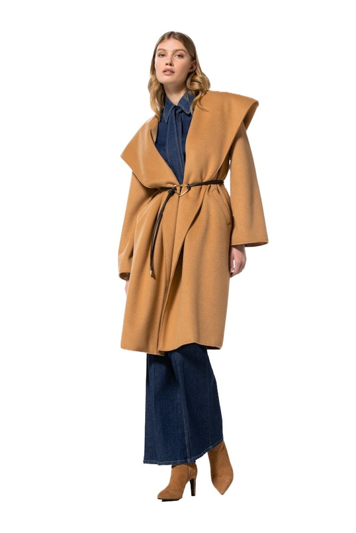 Caroline Biss mantel jas dames camel