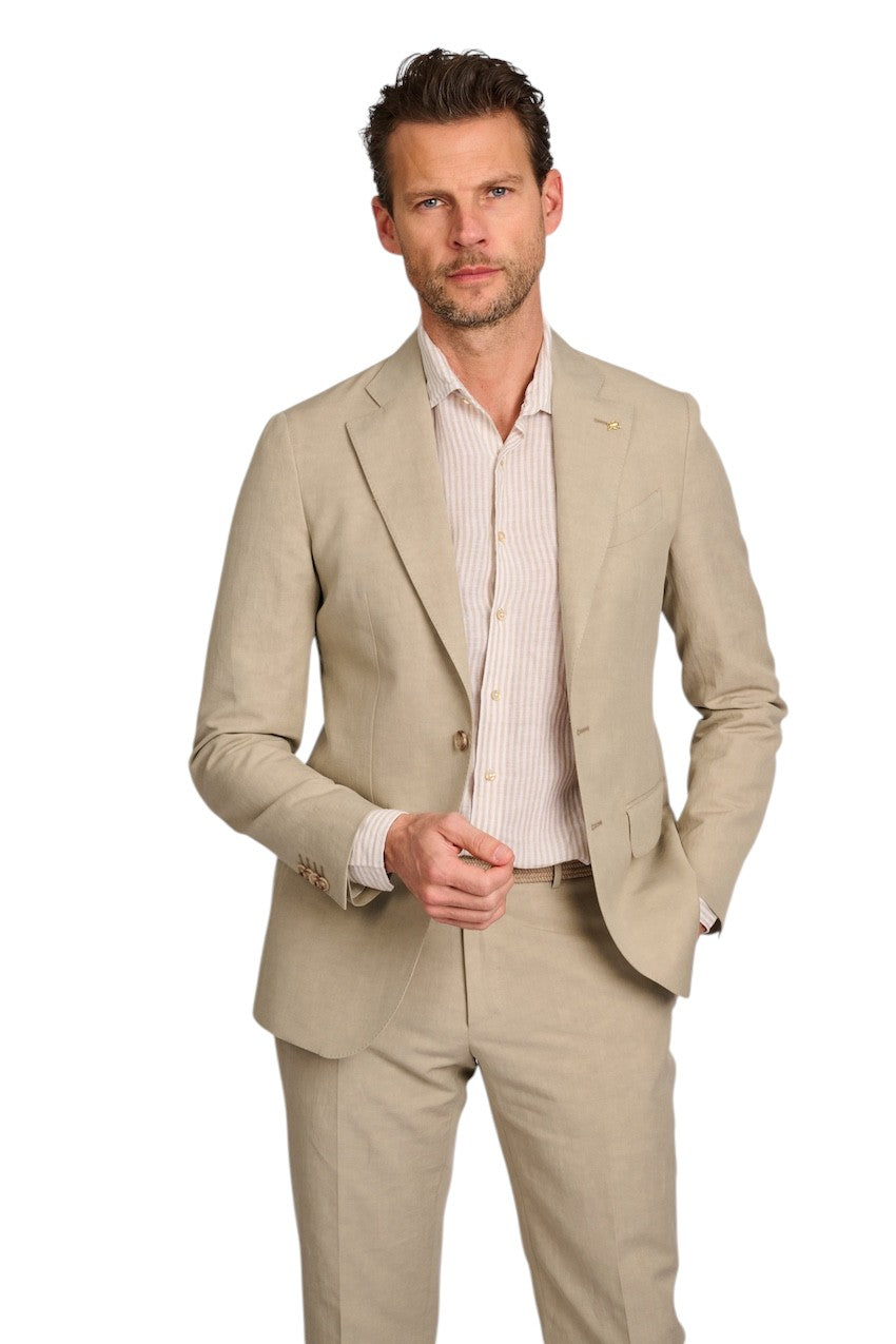 Cc Collection Corneliani kostuum heren beige 257Z63-2564304-036