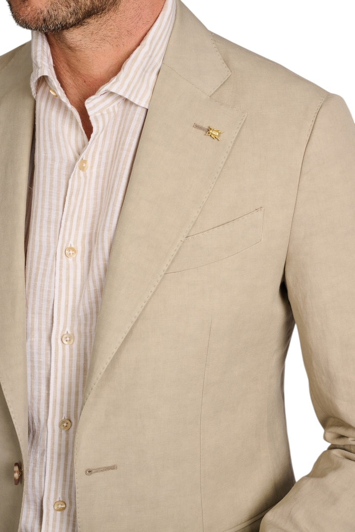 Cc Collection Corneliani kostuum heren beige 257Z63-2564304-036