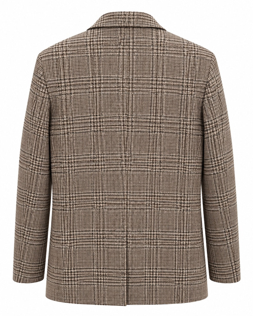 CC Collection Corneliani Herrenblazer braun, Rückansicht des Produkts