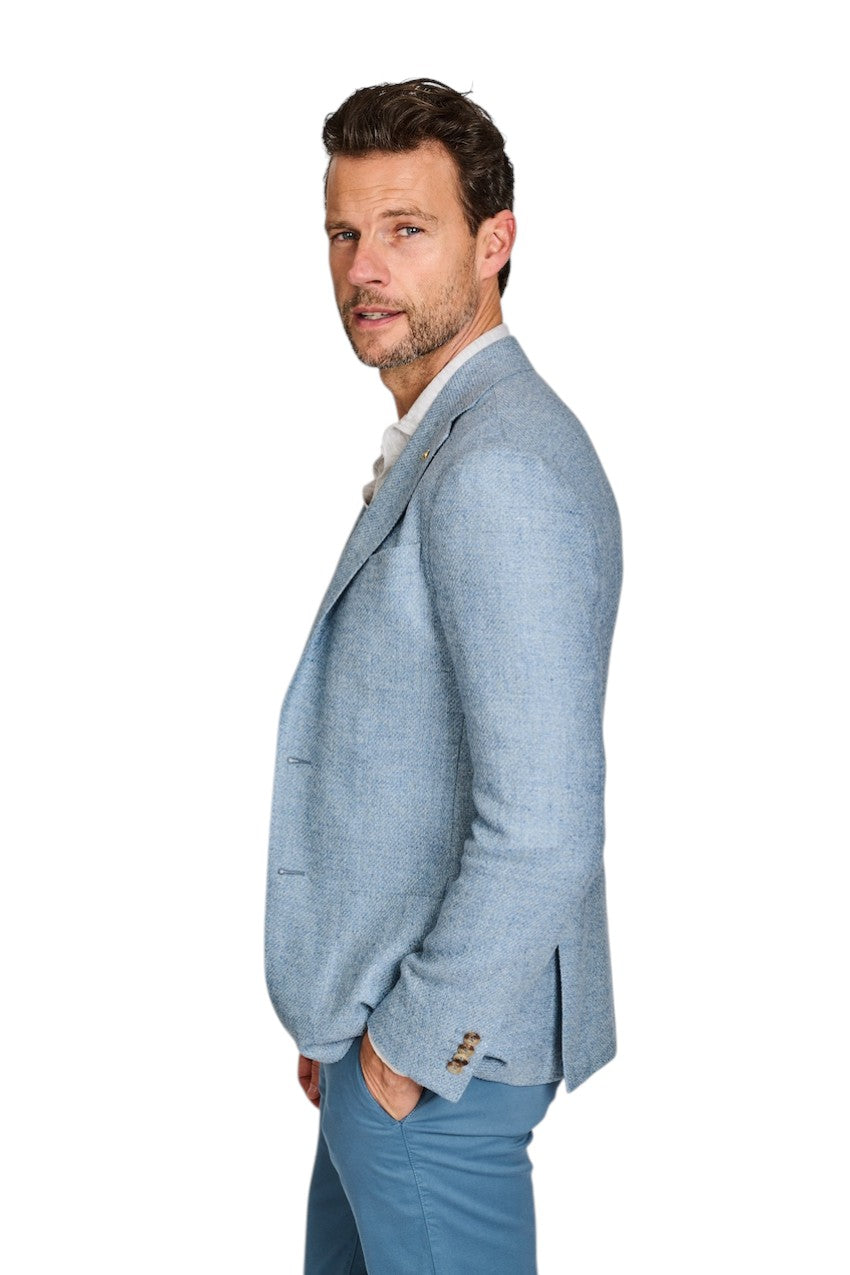 Cc Collection Corneliani vest heren licht blauw 27XZ23-2766901-009