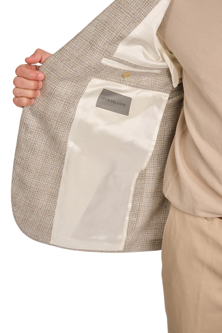 Corneliani vest heren beige 25XG72-2516215-034
