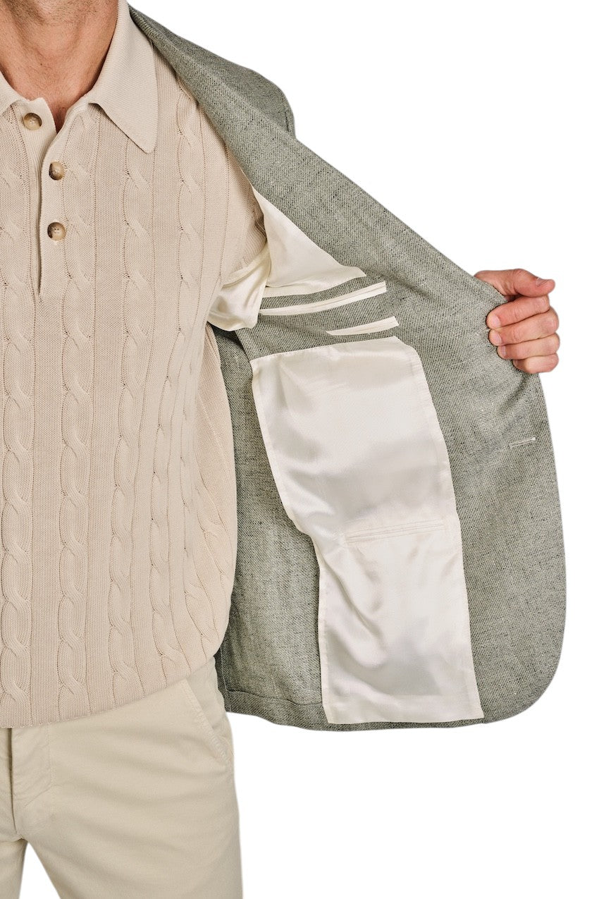 Corneliani vest heren groen 27XG72-2714300-052