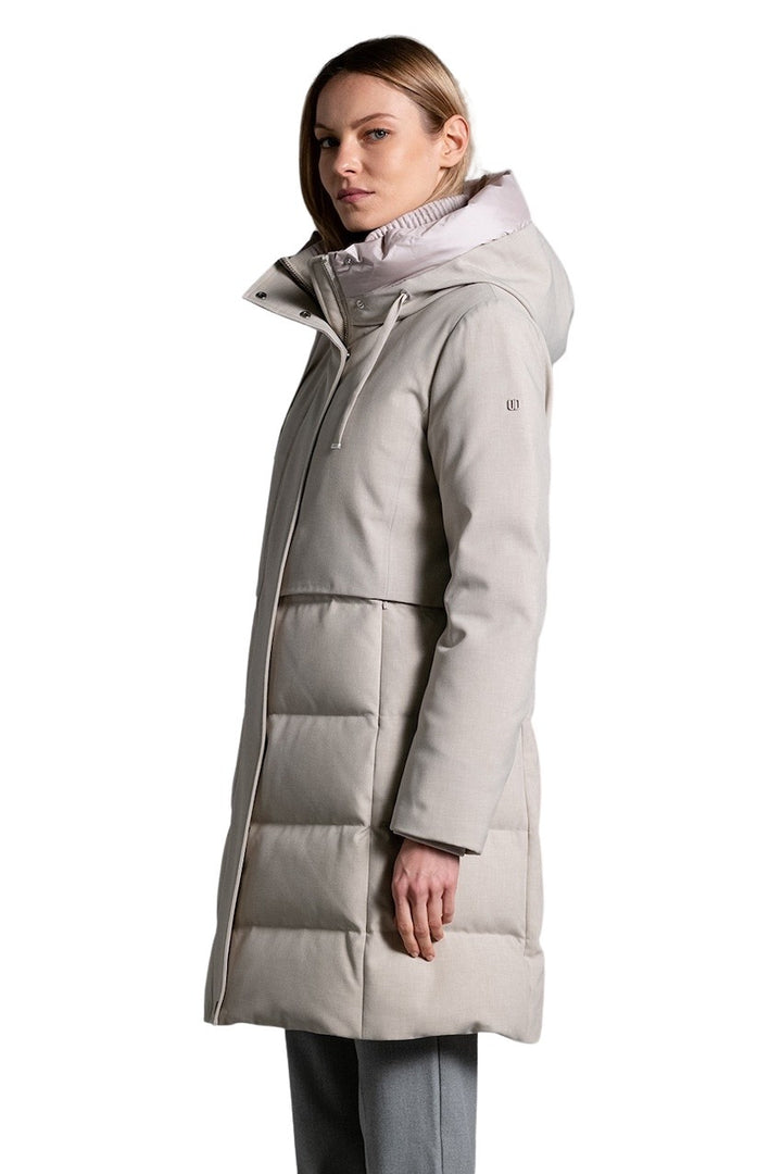 Duno Donna parka dames greige