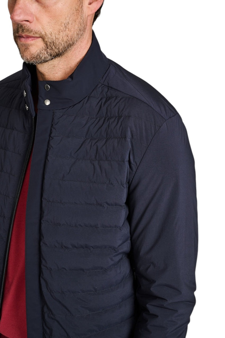 Duno Uomo omkeerbare parka heren marine UDINE MIRTO 861