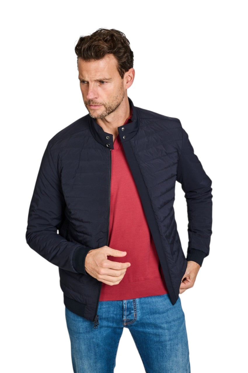 Duno Uomo omkeerbare parka heren marine UDINE MIRTO 861