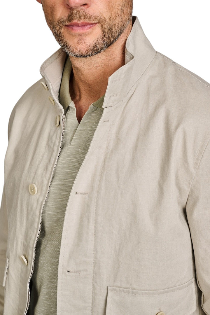 Duno Uomo parka heren greige ALCAMO 027