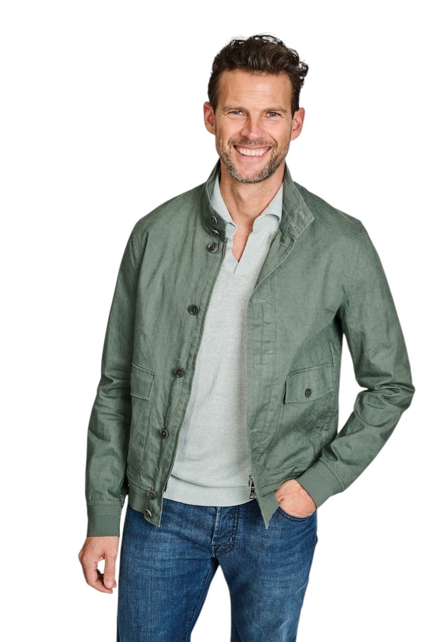 Duno Uomo parka heren groen ALCAMO 326