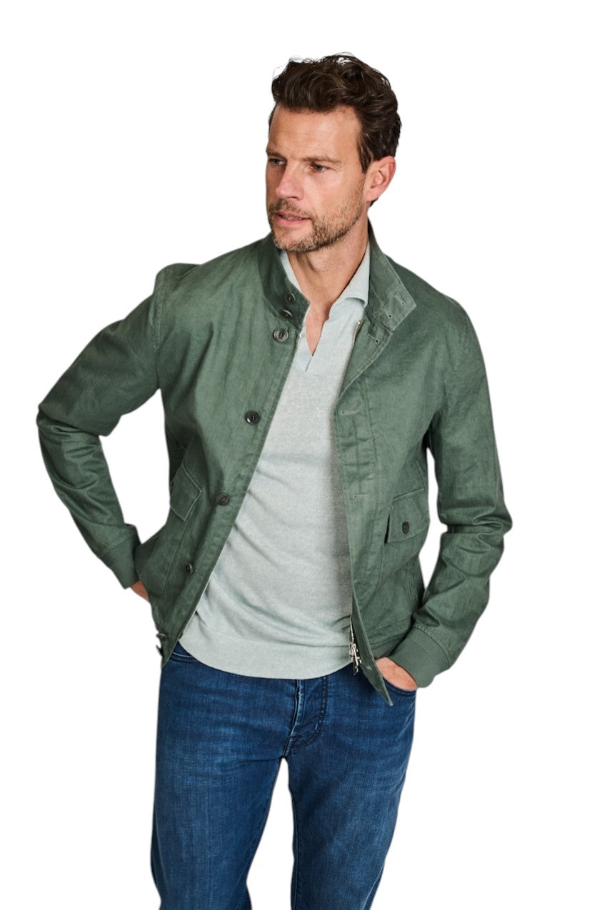 Duno Uomo parka heren groen ALCAMO 326