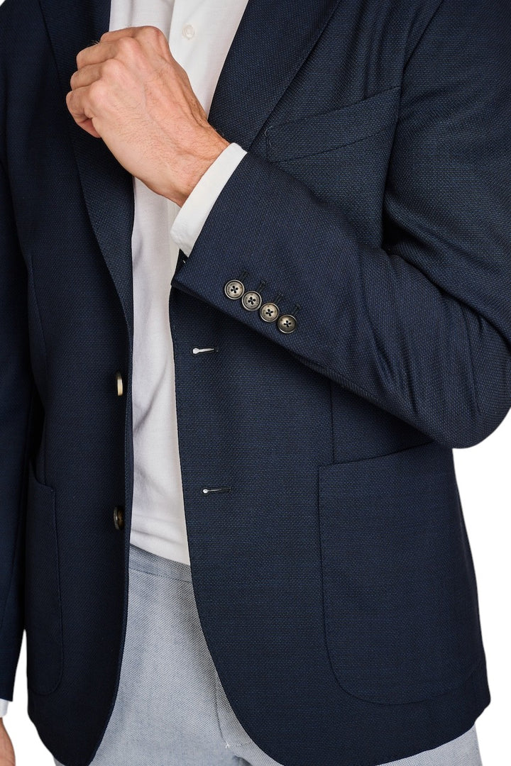 Eton vest heren marine 10001522828