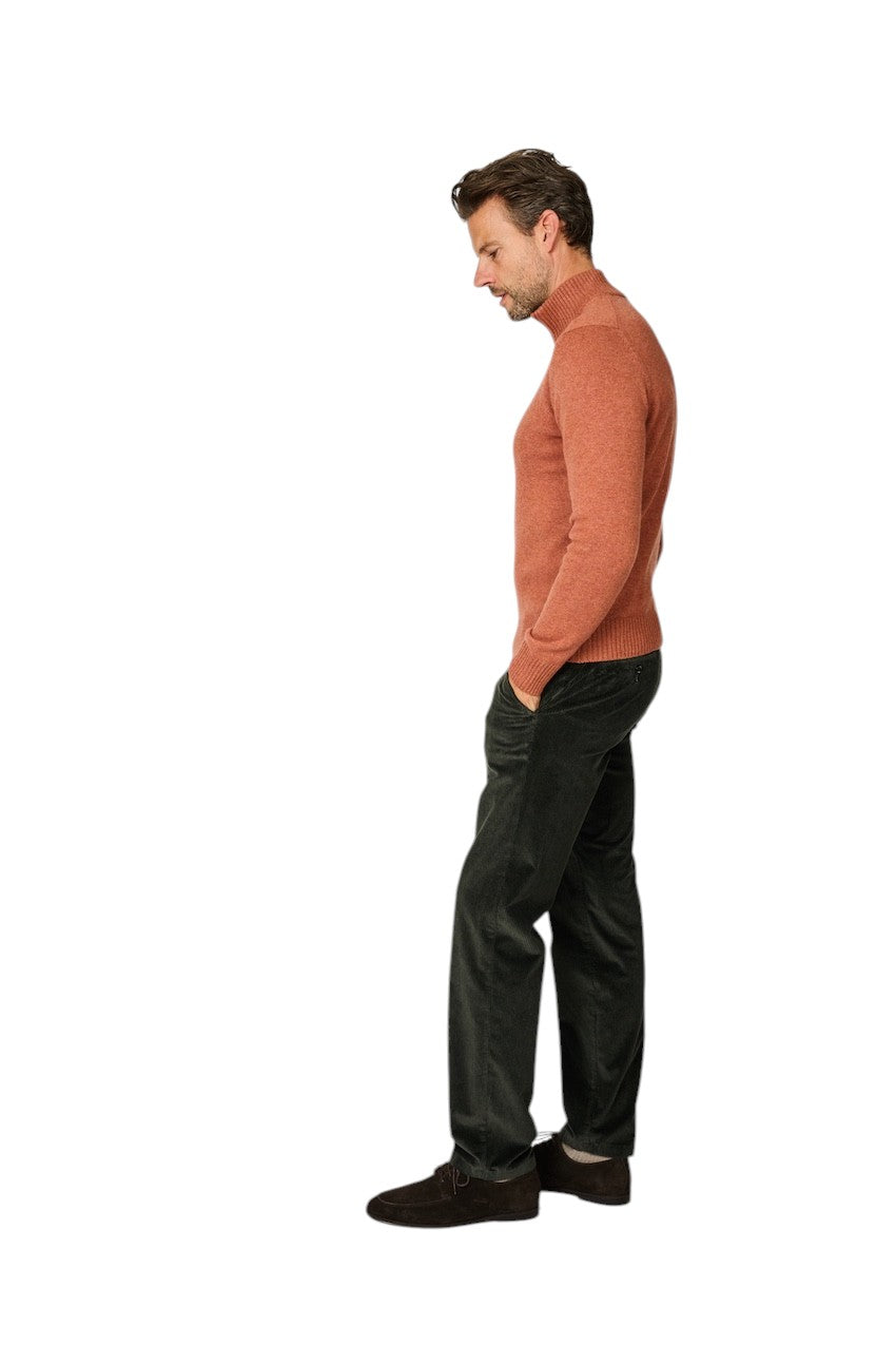 Eurex By Brax sportieve broek heren olijf Thilo