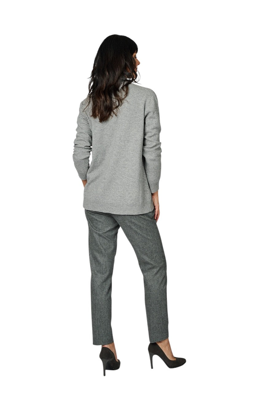 Fabiana Filippi gilet dames grijs