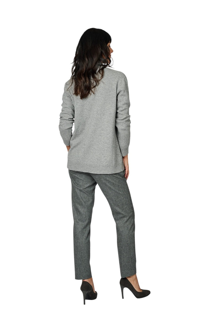Fabiana Filippi gilet dames grijs
