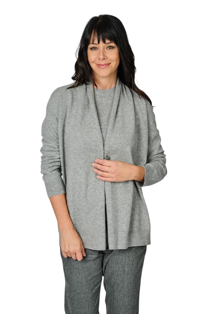 Fabiana Filippi gilet dames grijs