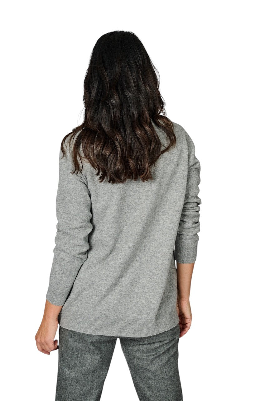Fabiana Filippi gilet dames grijs