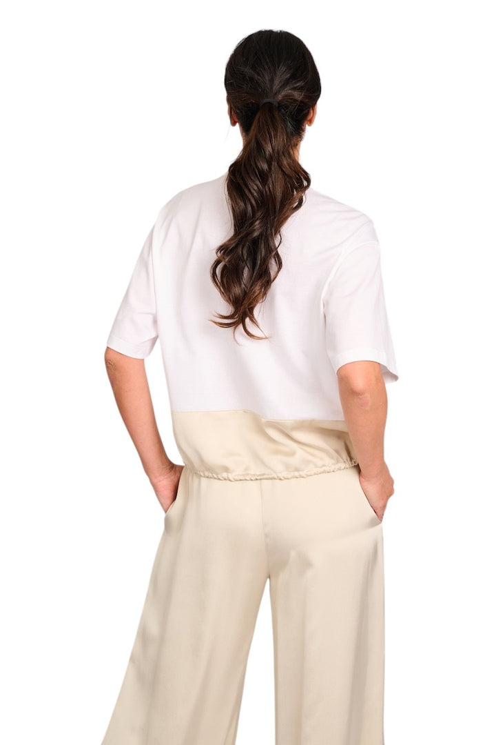 Fabiana Filippi pull dames ecru JED275F615 L456 VR1
