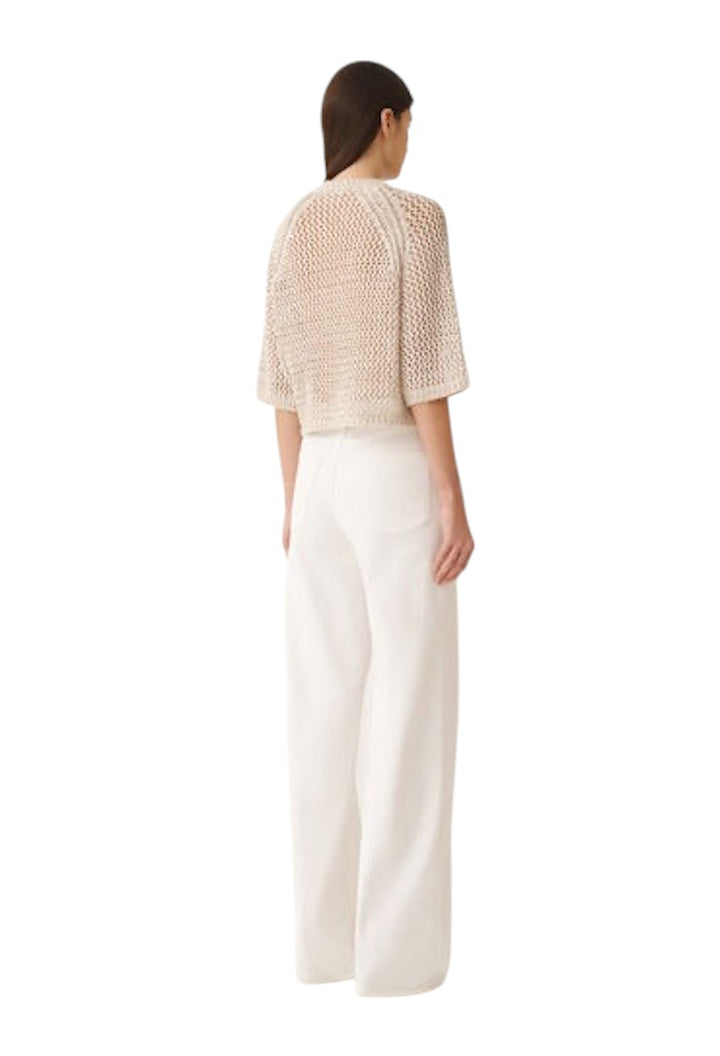 Fabiana Filippi pull trui dames beige MAD275F117L383