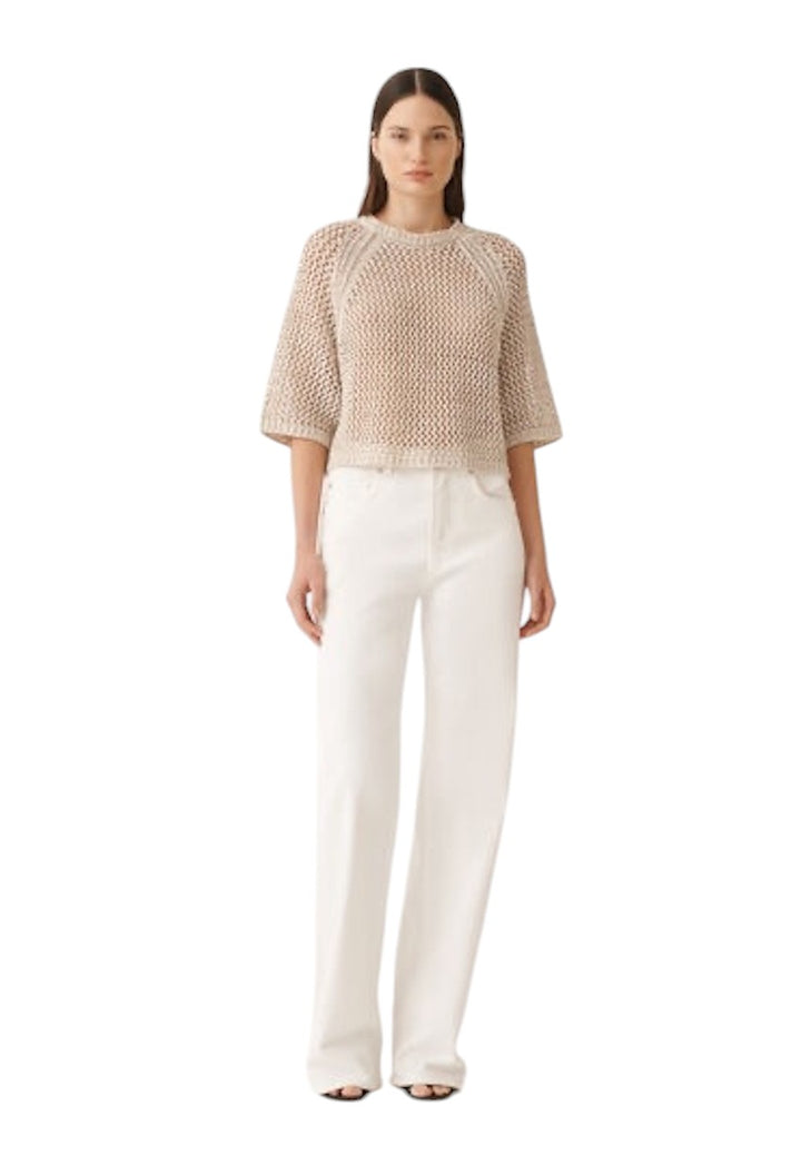 Fabiana Filippi pull trui dames beige MAD275F117L383