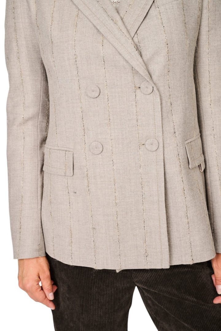 Fabiana Filippi vest dames taupe GCD226F177 M413 0615