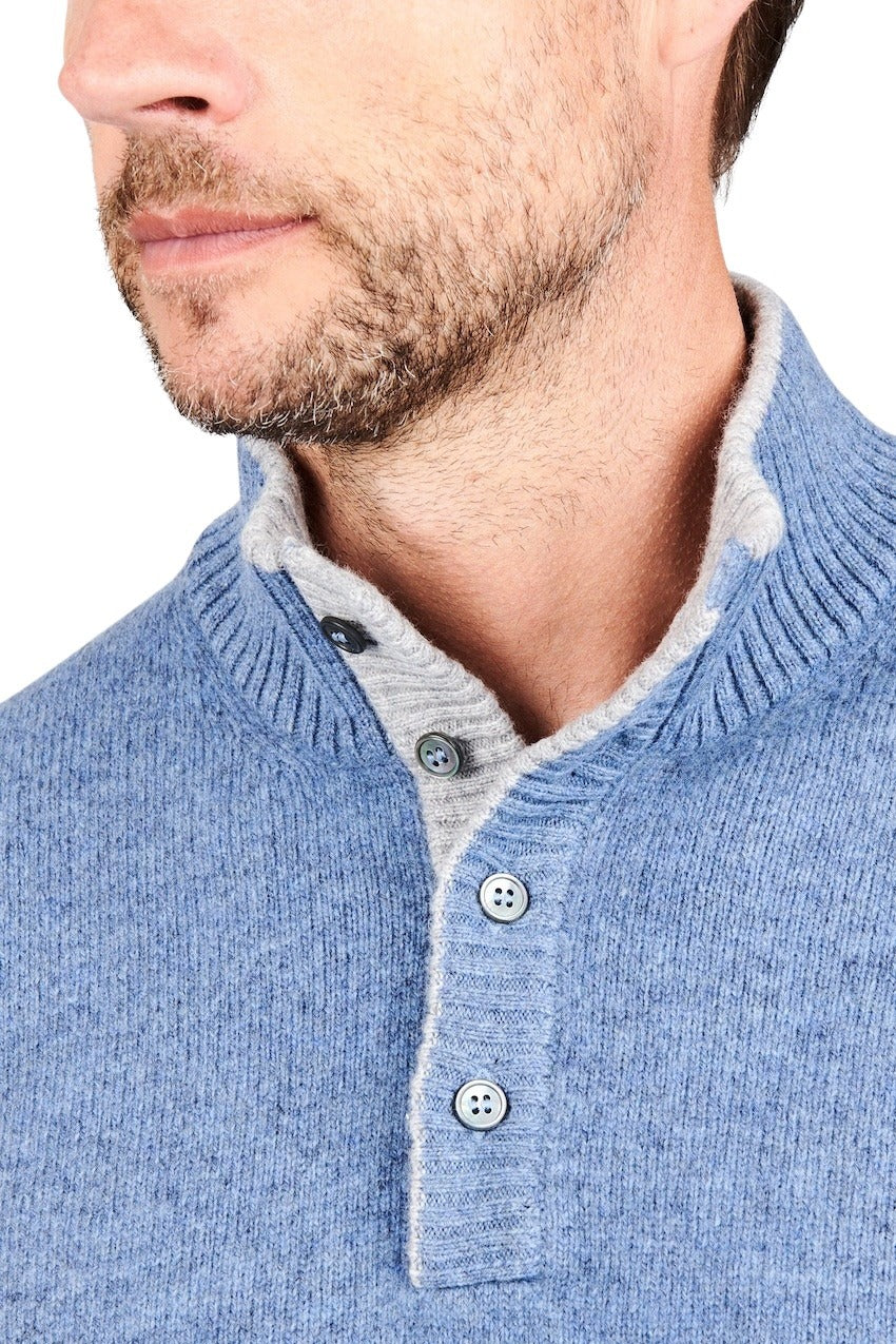 Gran Sasso Men pull trui heren licht blauw