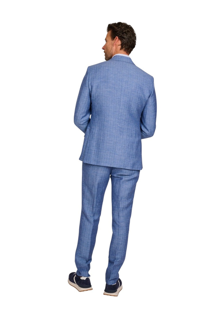Hackett London kostuum heren blauw HM423239R 551