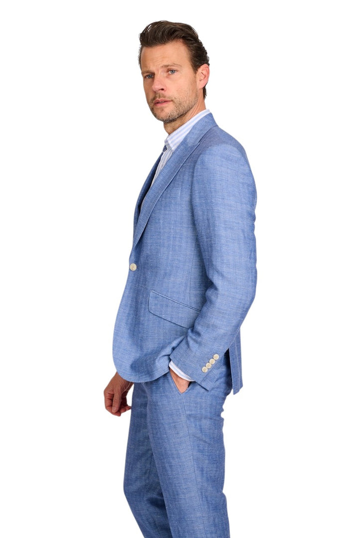 Hackett London kostuum heren blauw HM423239R 551