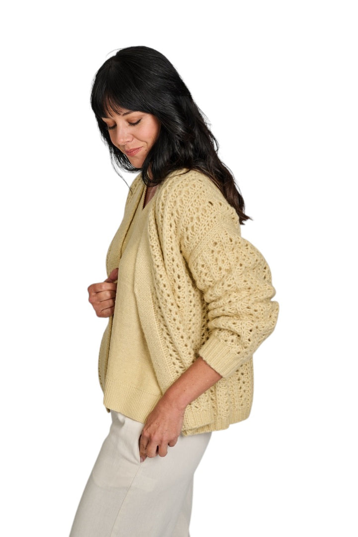 Hemisphere gilet dames geel 261C554-17 6133