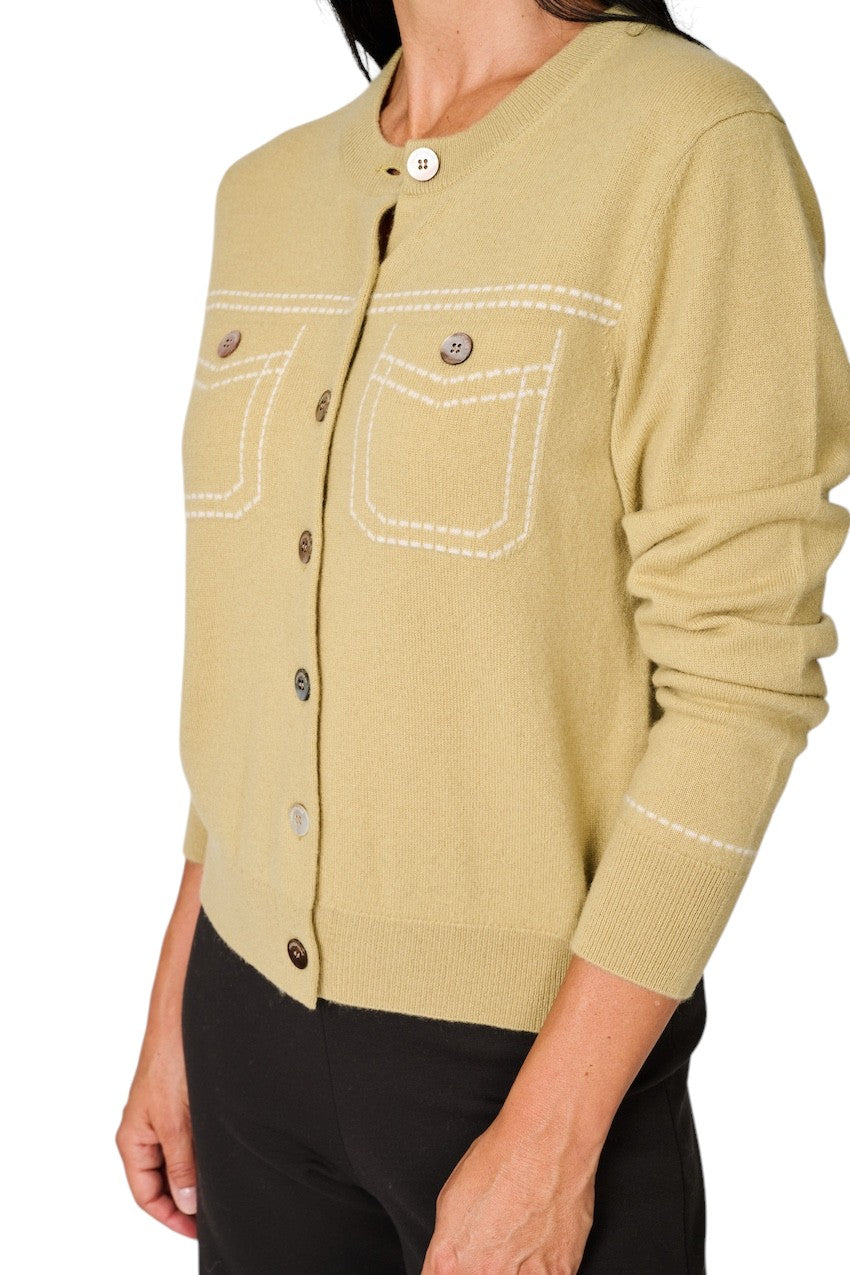Hemisphere gilet dames goud 2621340SM-4 269