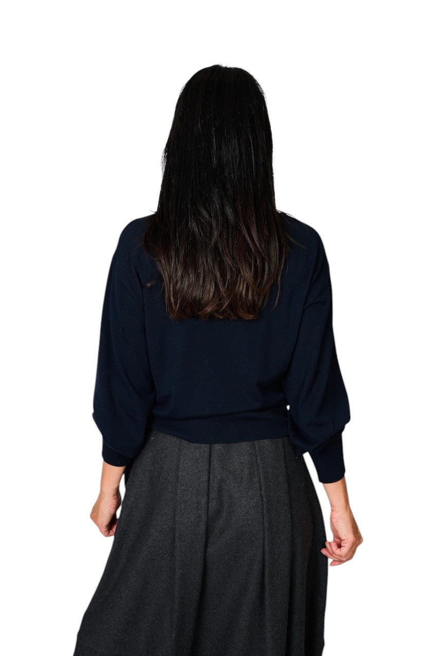 Hemisphere pull trui dames blauw 2624622-17 5235