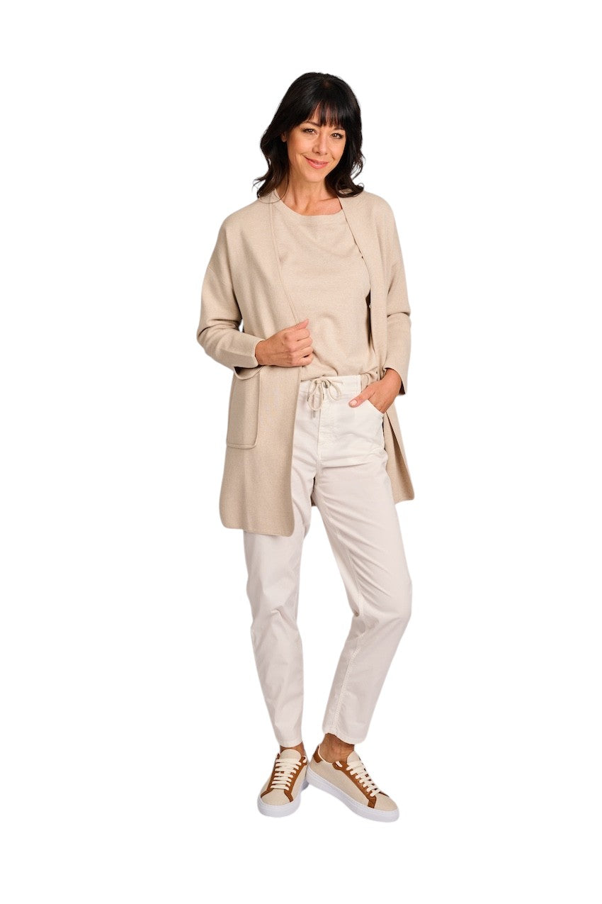 Hemisphere pull trui dames zand 2510401-4 7304