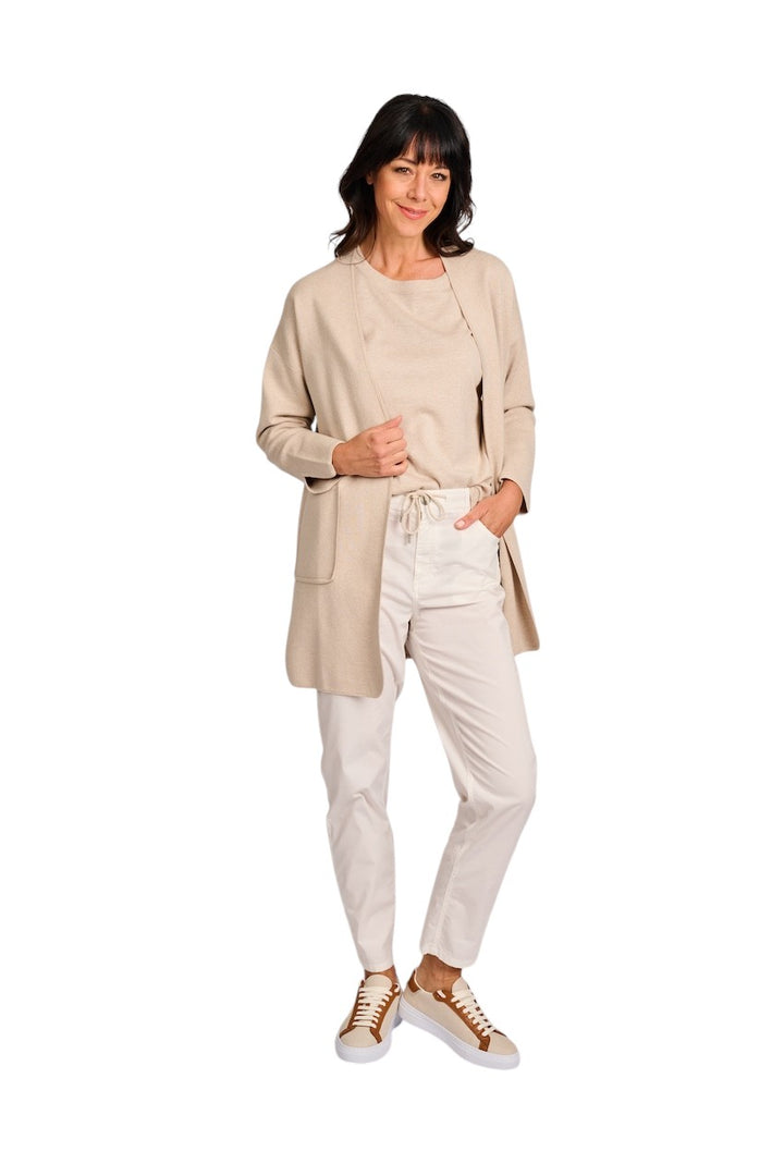 Hemisphere pull trui dames zand 2510401-4 7304