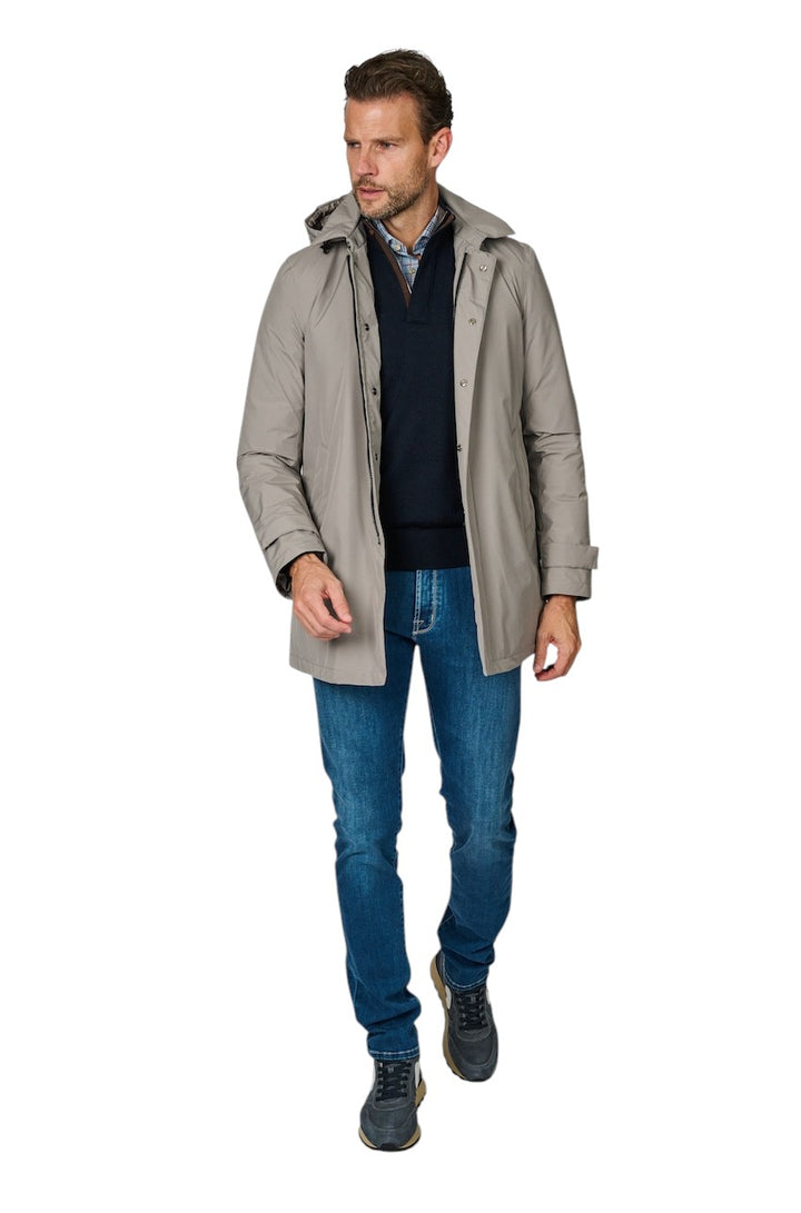 Herno Men parka men gray