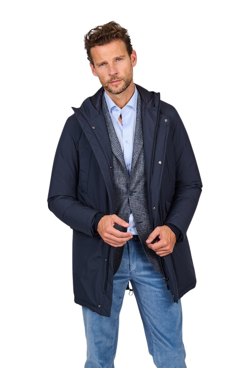 Herno Men parka heren marine