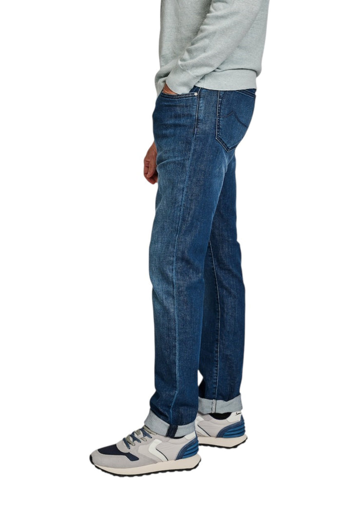 Jacob Cohen Men jeans heren donker blauw Bard - Vintage slim fit JUM_QE004056S4255V1 100D