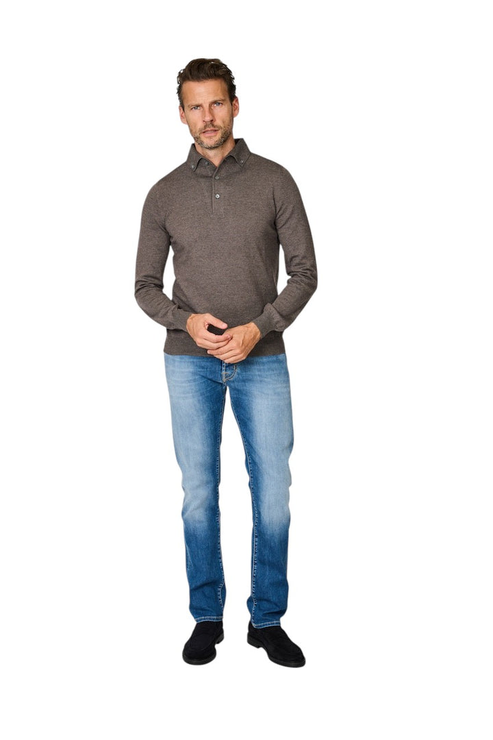 Jacob Cohen Men jeans heren licht blauw Slim Fit Bard JUMQE004 030 S3623 300D