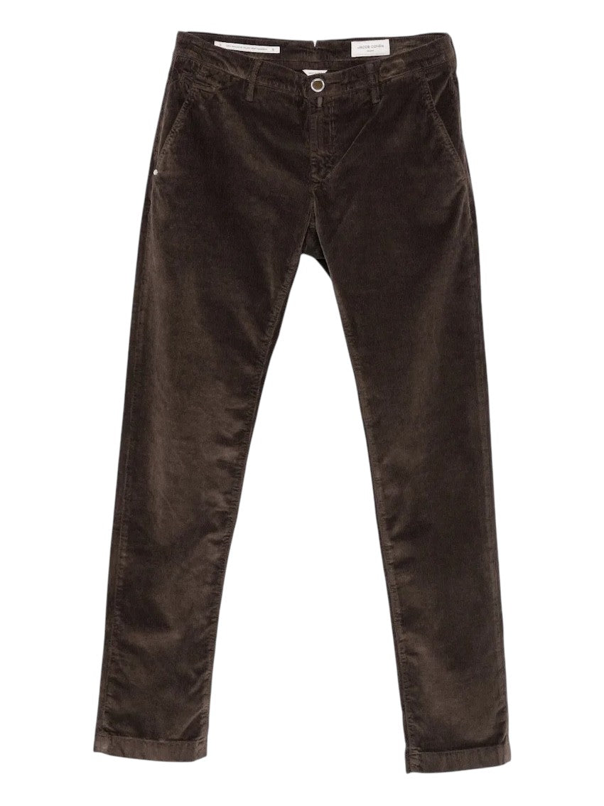 Jacob Cohen Men sportieve broek heren bruin SLIM FIT BOBBY JUM_P0001 001 S3653 TR F44