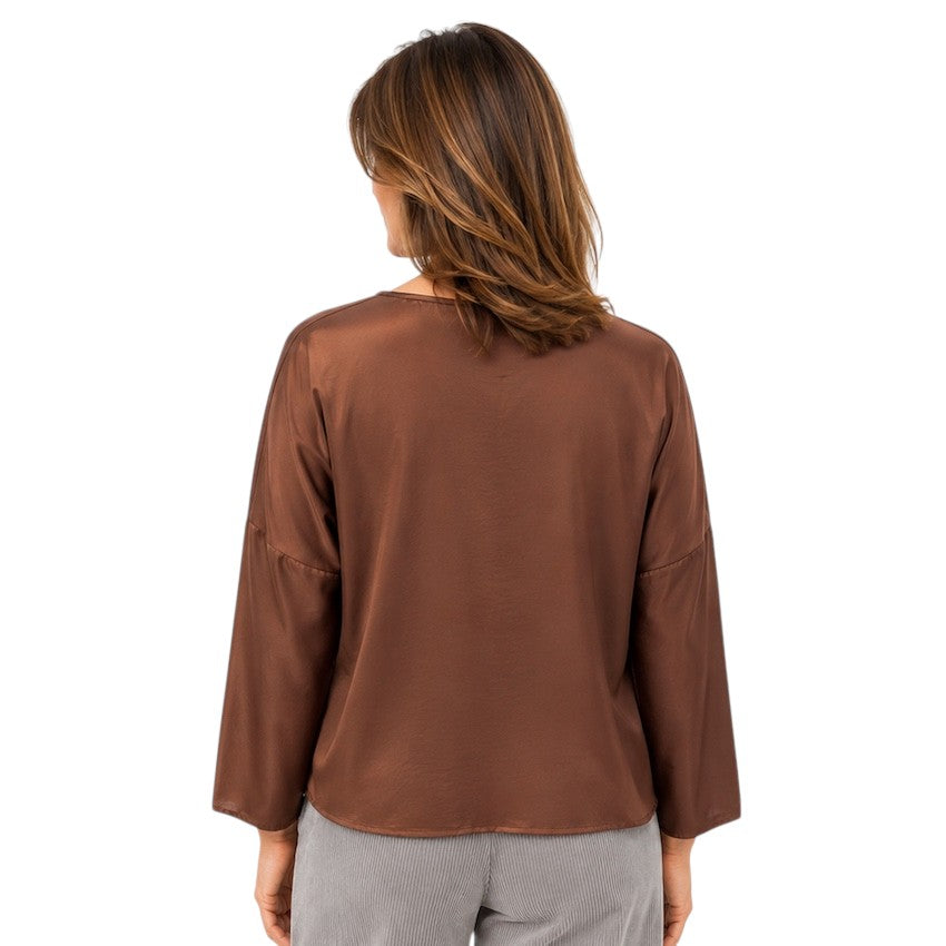 Jeff blouse dames bruin Rosie
