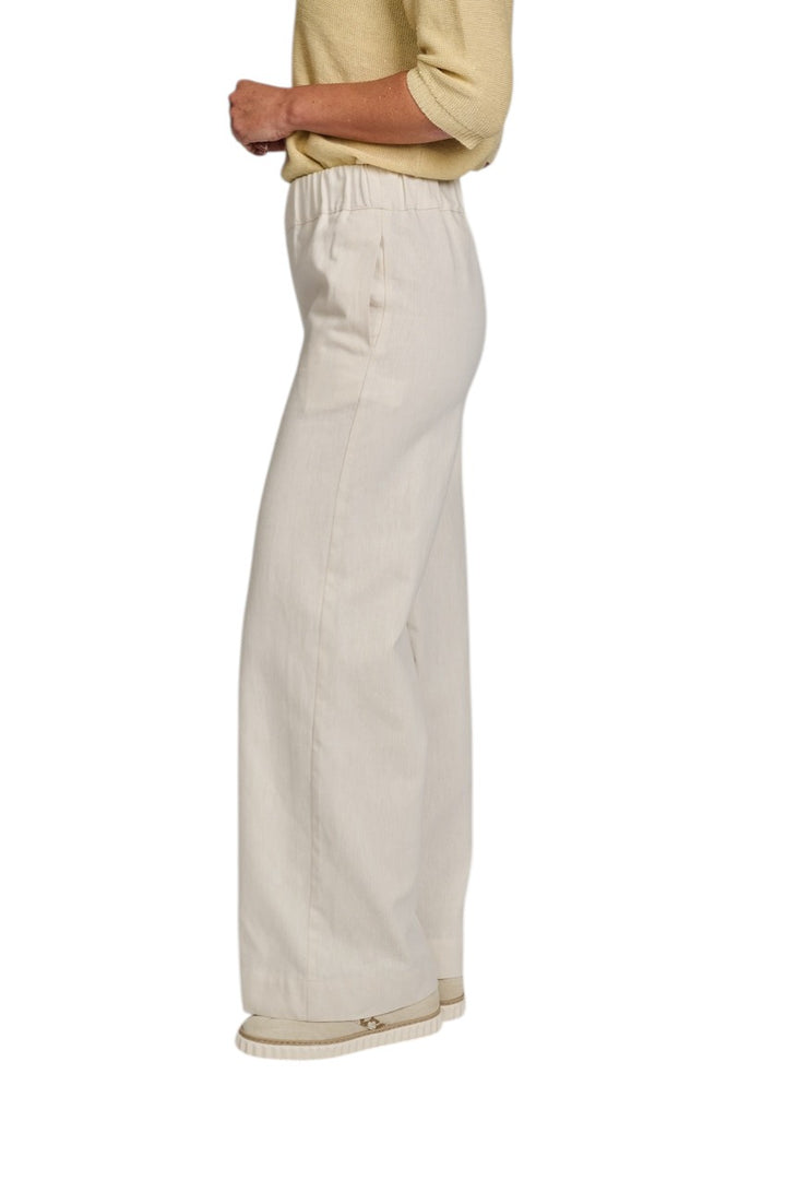 Jeff broek dames ecru Volta Twill