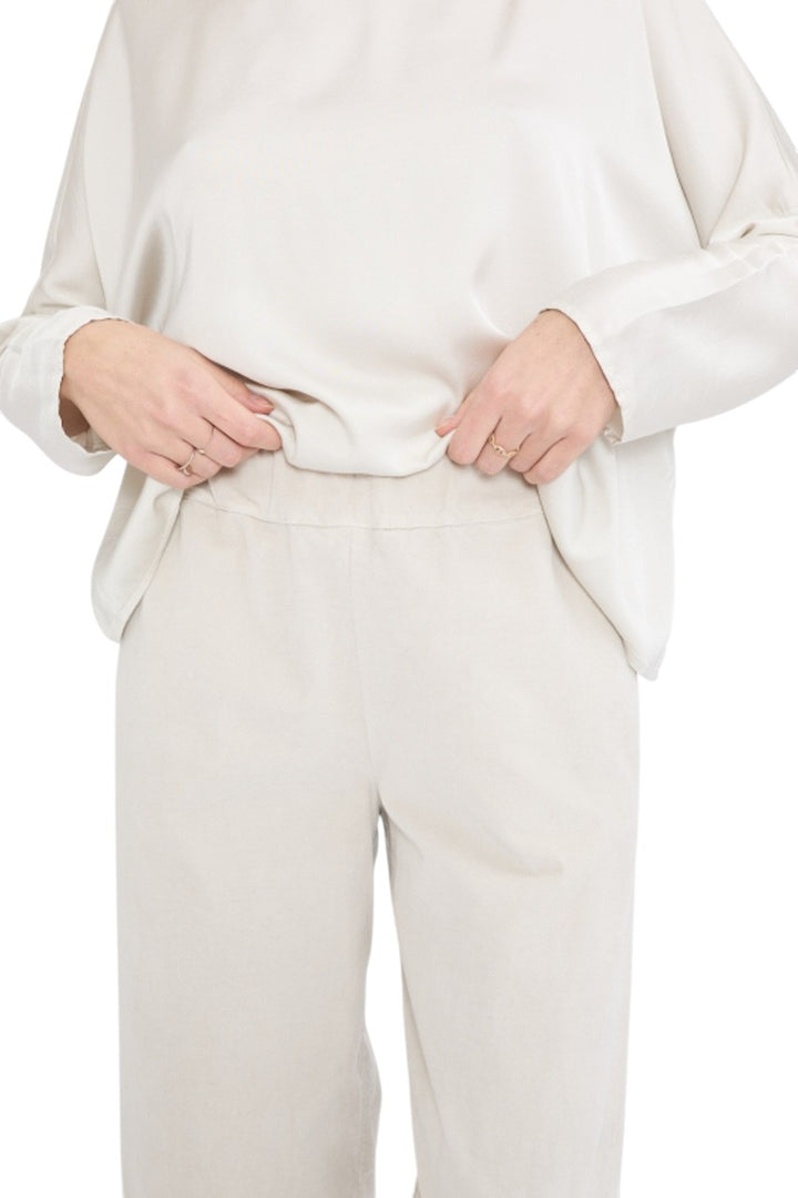 Jeff broek dames grijs RITZ VELVET 11