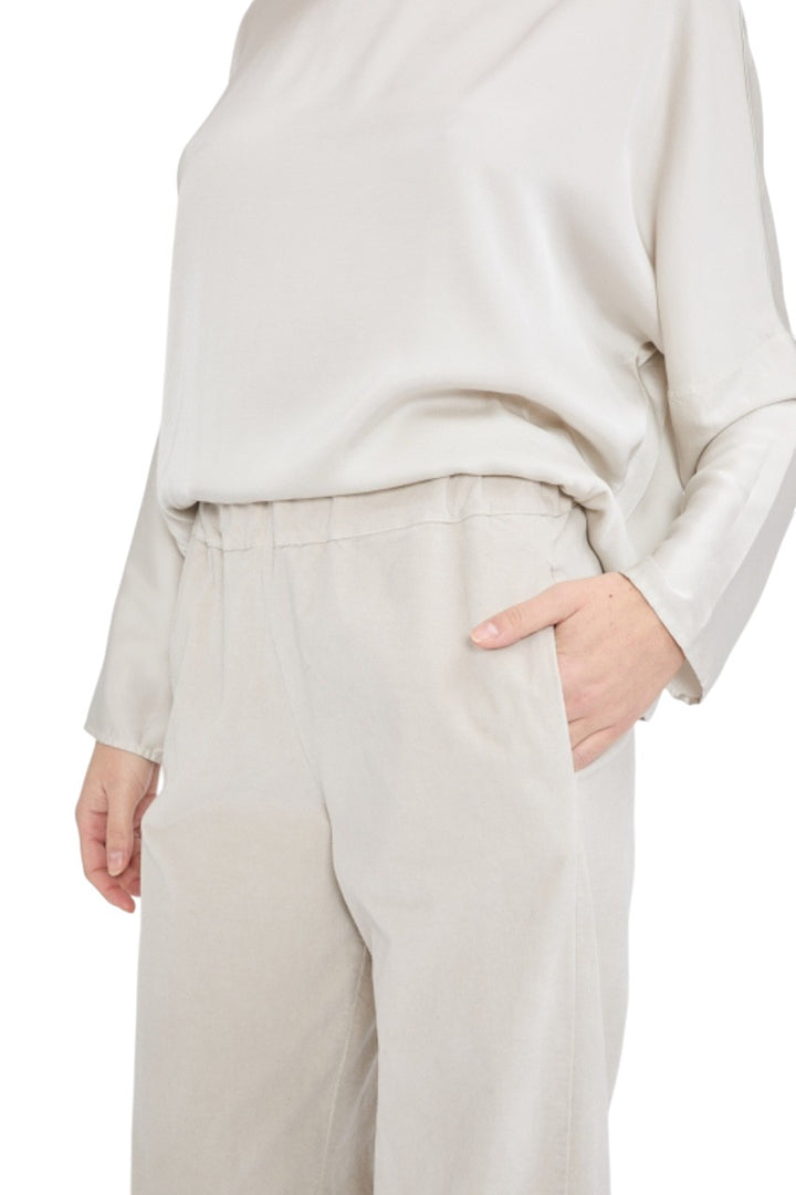 Jeff broek dames grijs RITZ VELVET 11