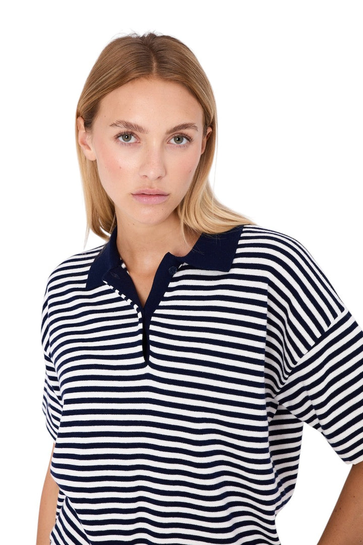 Jeff polo shirt dames ecru Cookie 1058