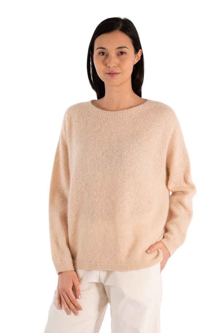 Jeff Pullover til damer beige