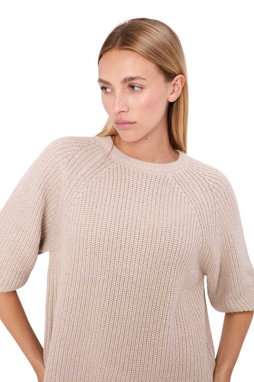 Jeff pullover da donna beige Allegra