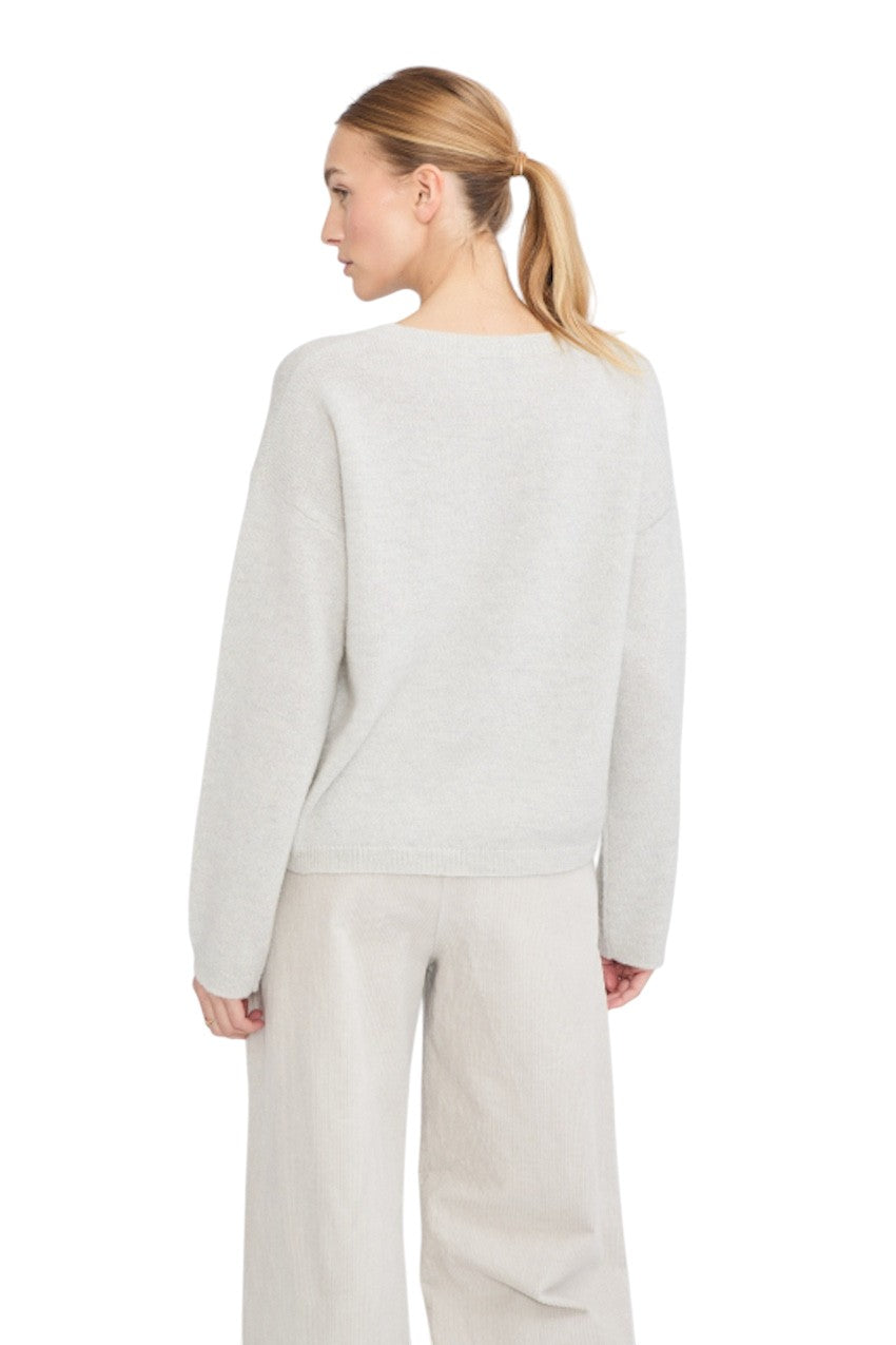 Jeff pull trui dames grijs BLUE