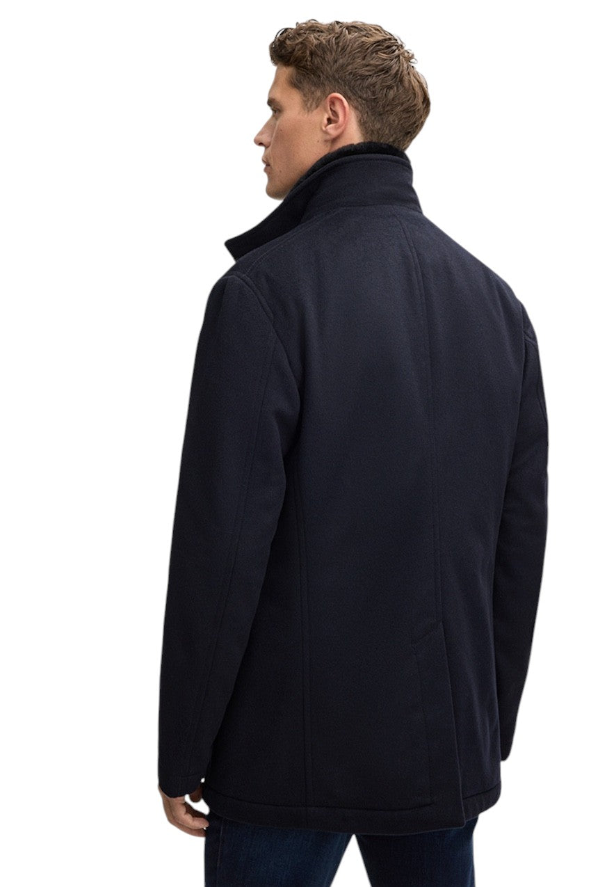 Joop mantel heren donker blauw GARY 10020632 401