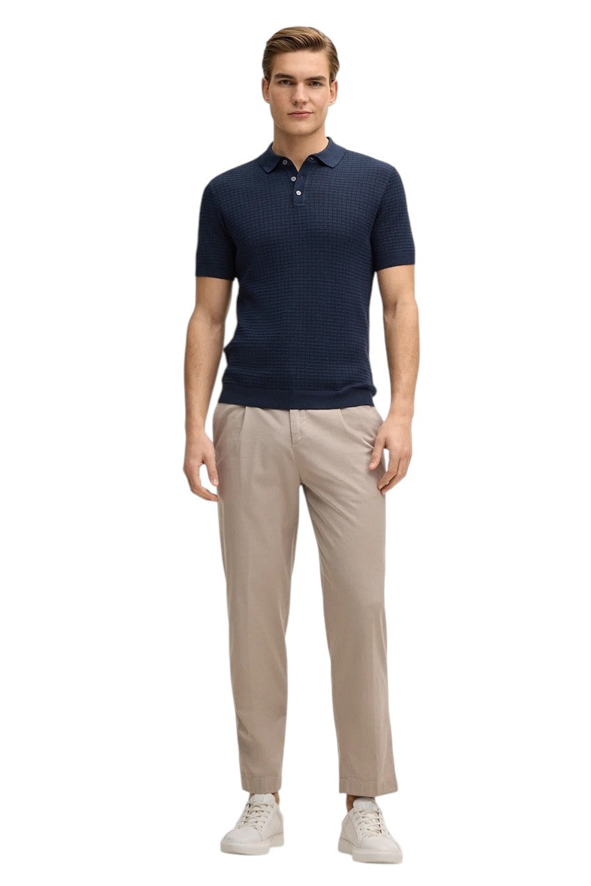 Joop polo shirt korte mouwen heren donker blauw Vanceo 10100298 00402