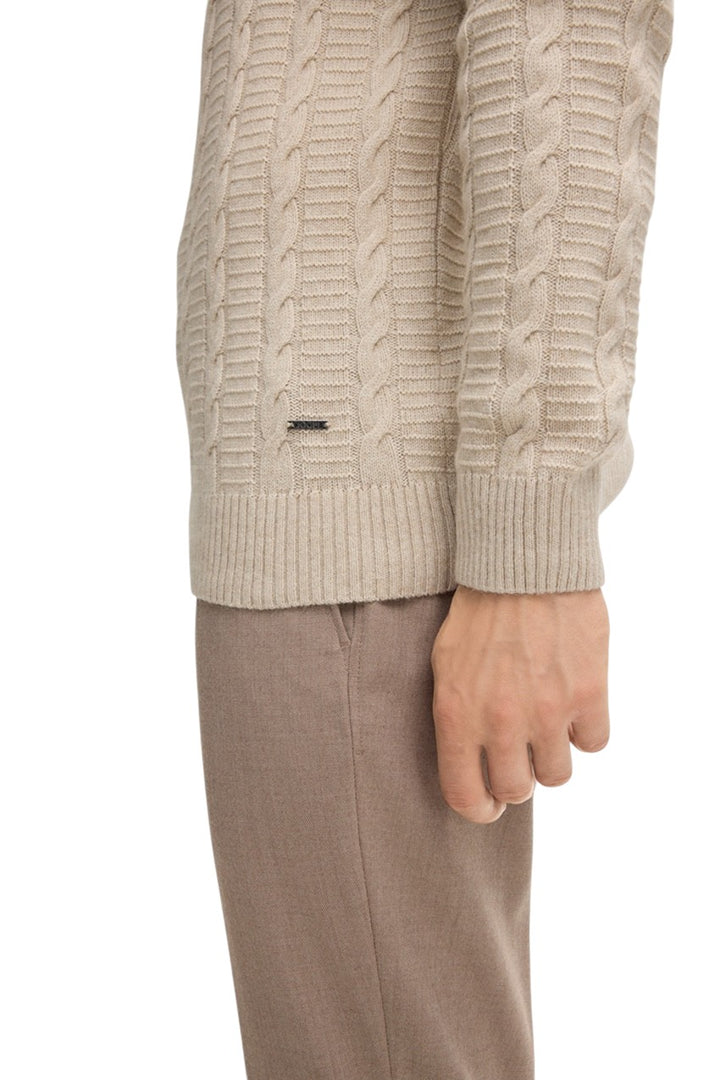 Joop pull trui ronde hals heren beige LEVIOR 10020021 268