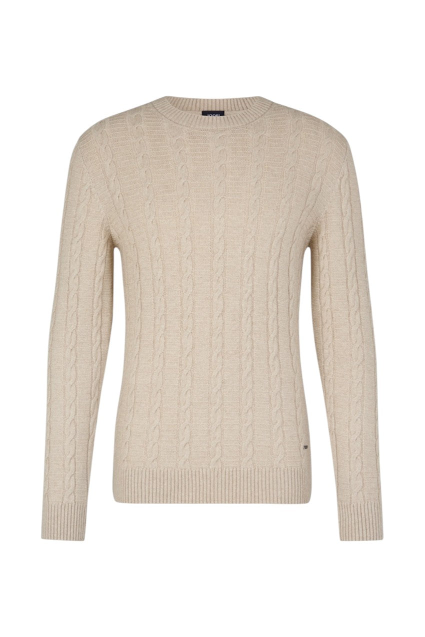 Joop pull trui ronde hals heren beige LEVIOR 10020021 268