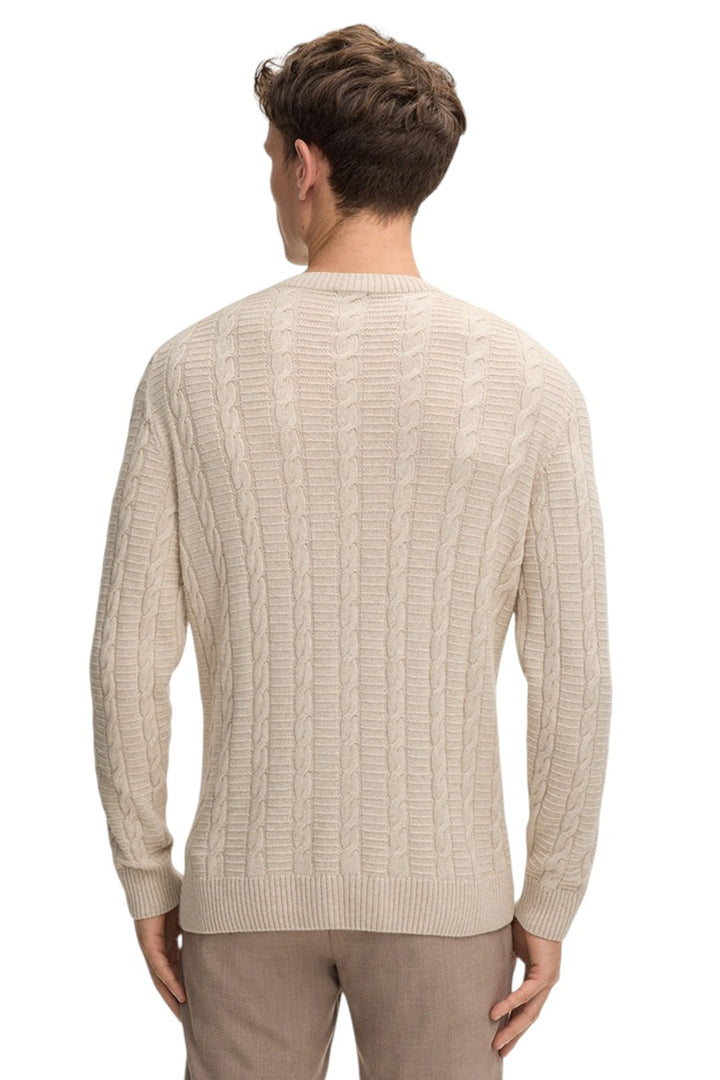 Joop pull trui ronde hals heren beige LEVIOR 10020021 268